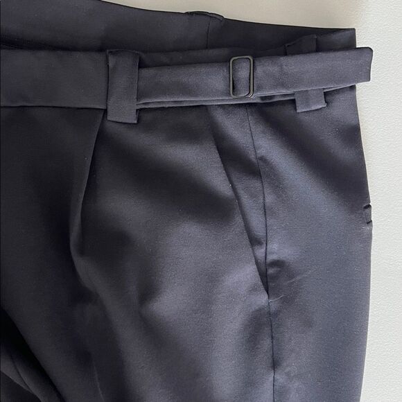NWT OGL Ponte-De-Roma High Rise Pull-on Wide Leg Pant with Adjustable Bar Size L - Picture 7 of 10